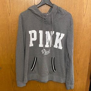 PINK Gray Sweatshirt